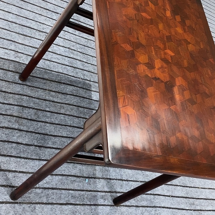 木黄花梨紫油梨玄关桌一只