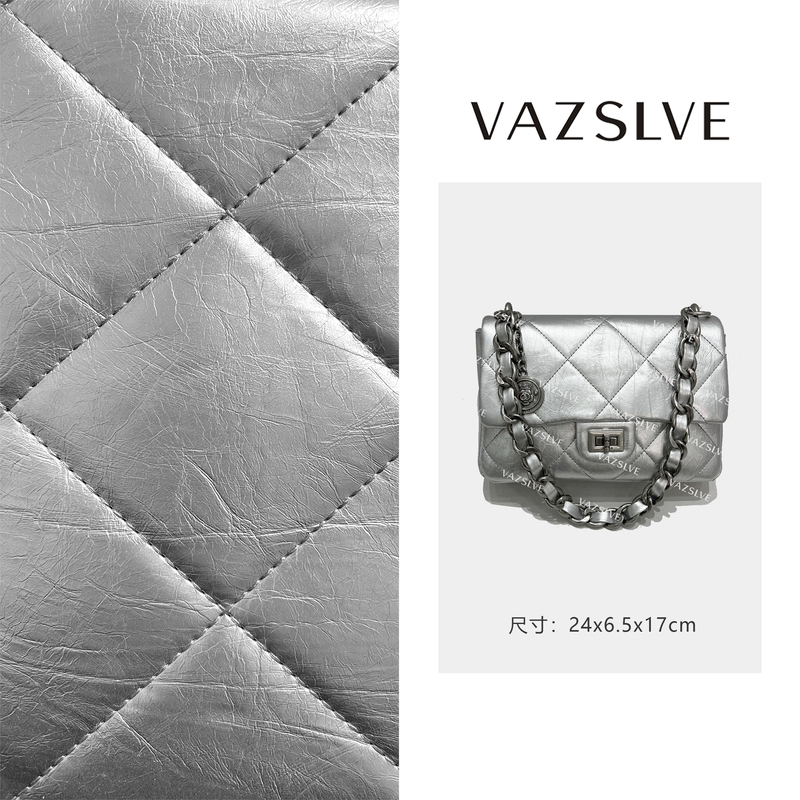 VAZSLVE/原创设计ZT-D7193-银色 春季新款轻奢小包