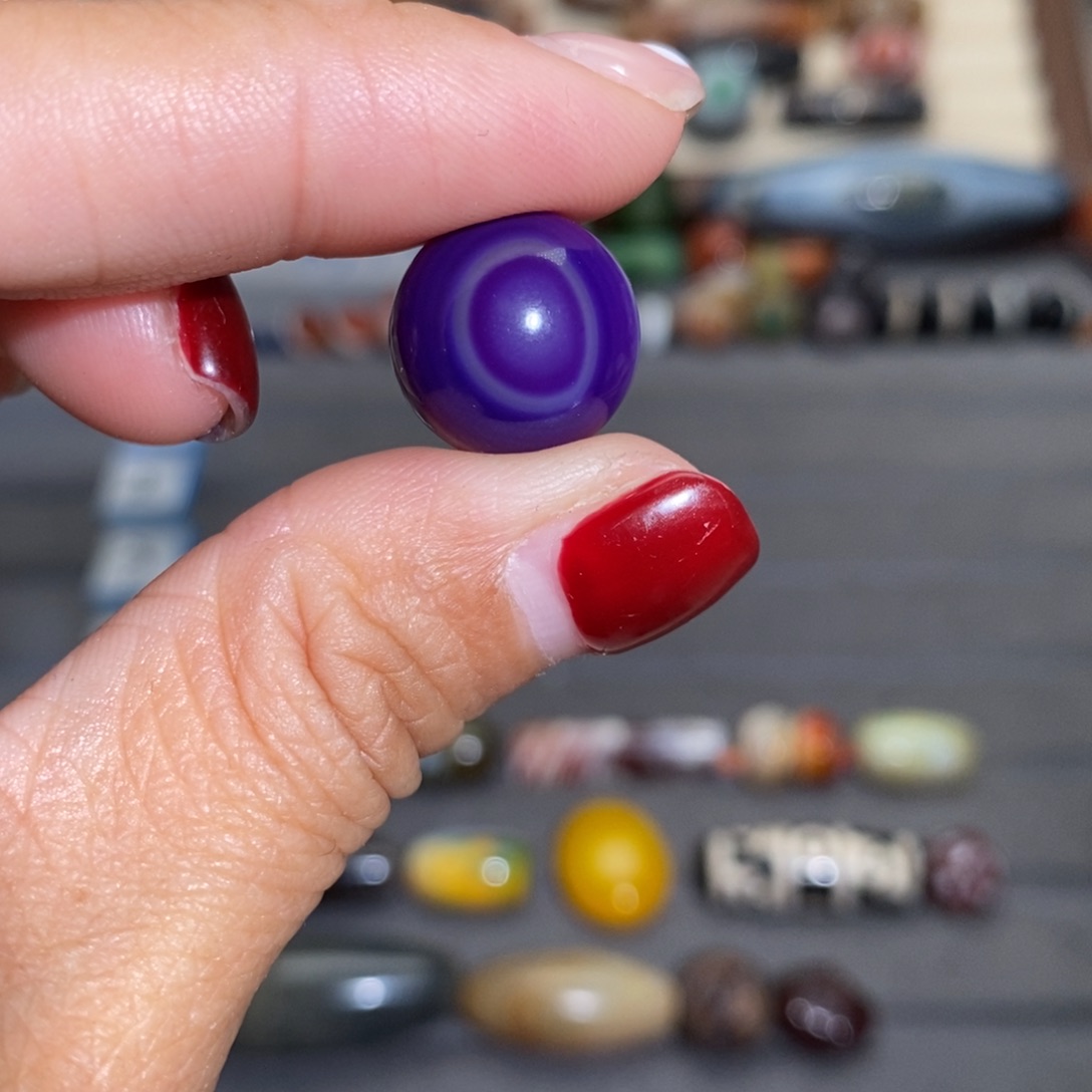 幸***发玛瑙/玉髓合金手链