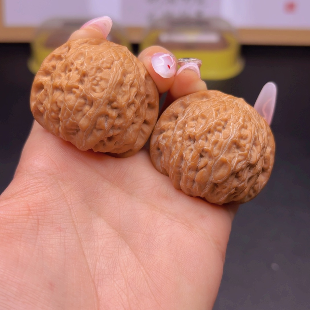 文玩核桃把件铁锤 41 全品