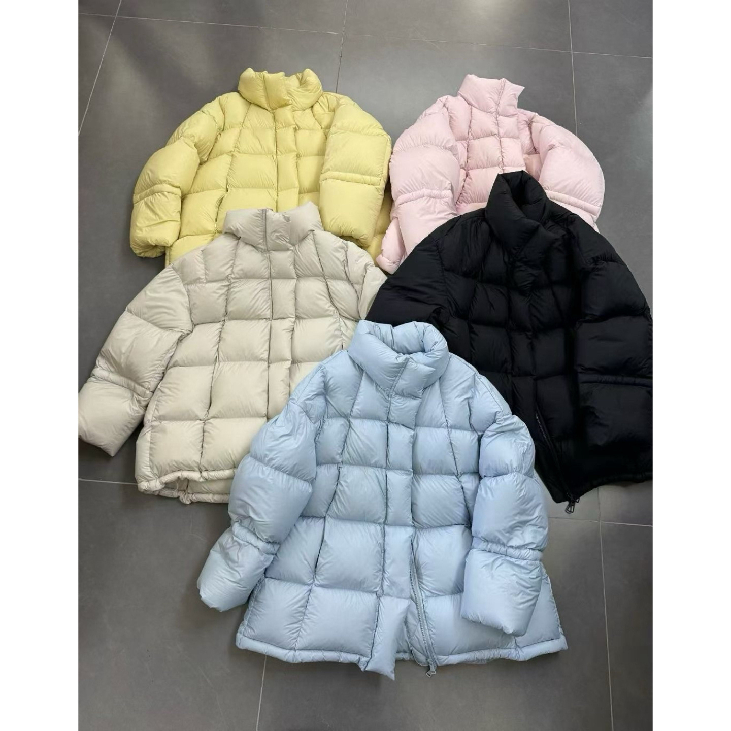 25年新款 高充绒90白鹅绒一手长立领羽绒服TL-158