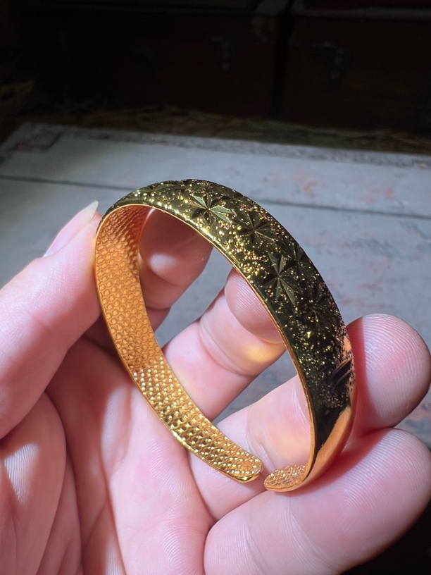 精品摆件 黄镯251家居美术工艺品