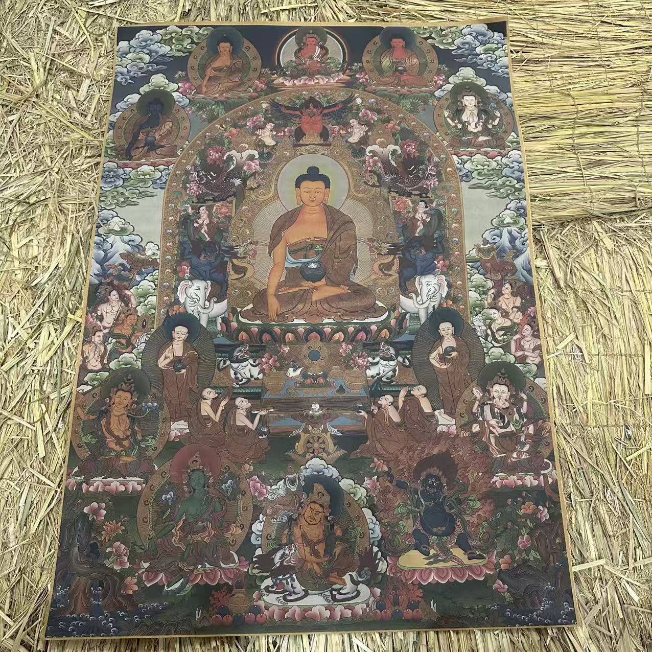 高端精品绘画类唐卡AA128