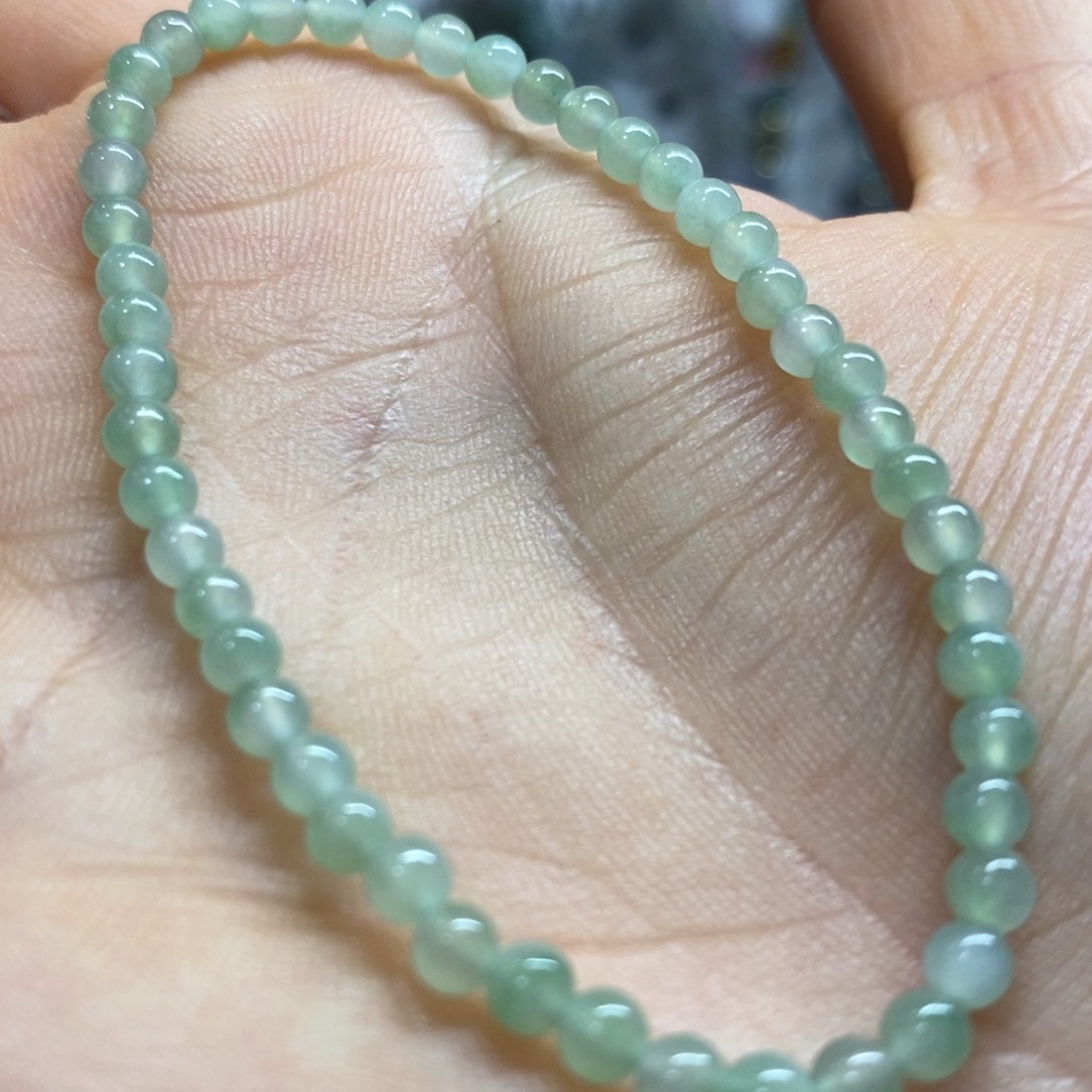 翡翠手链未镶嵌买断