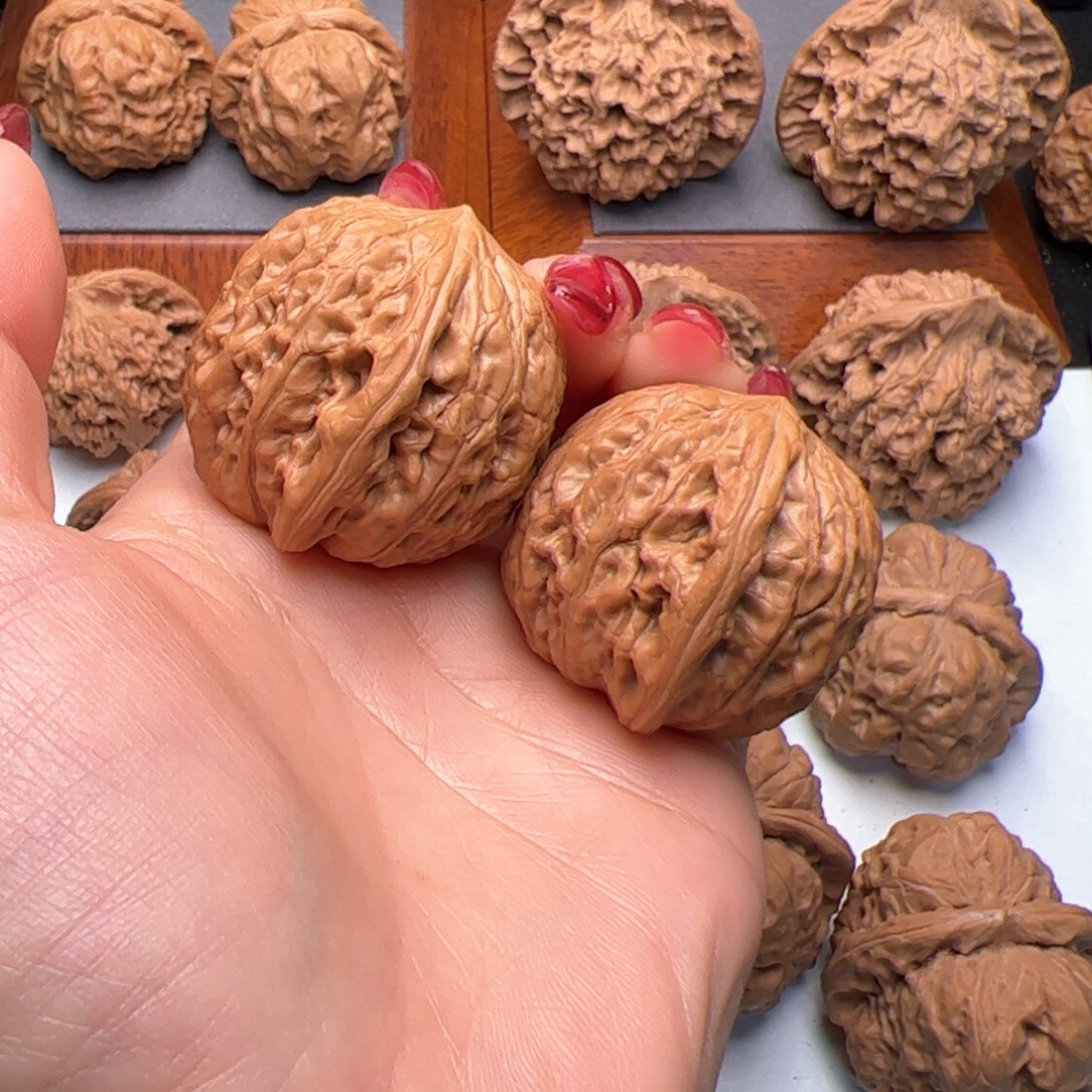 文玩核桃把件铁锤39