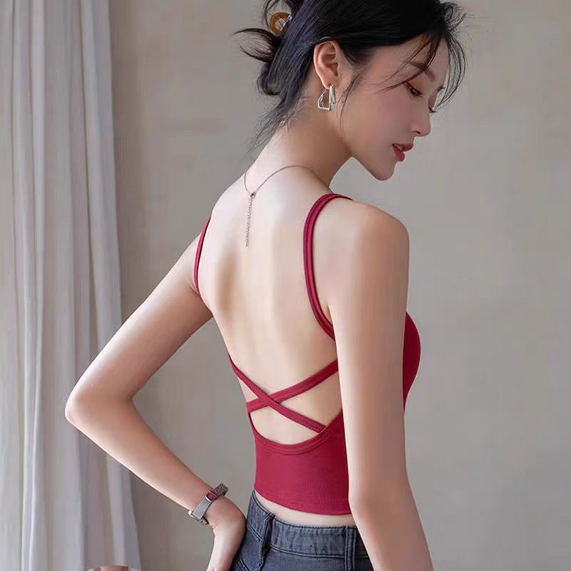 2025夏款辣妹吊带美背  背心 4