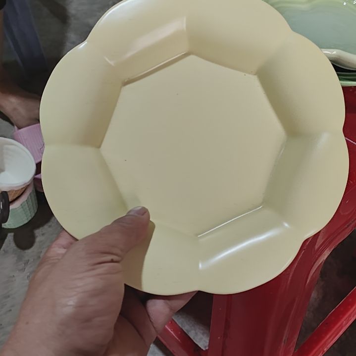 陶瓷便携款瑕疵陶瓷介意不拍8寸太阳花