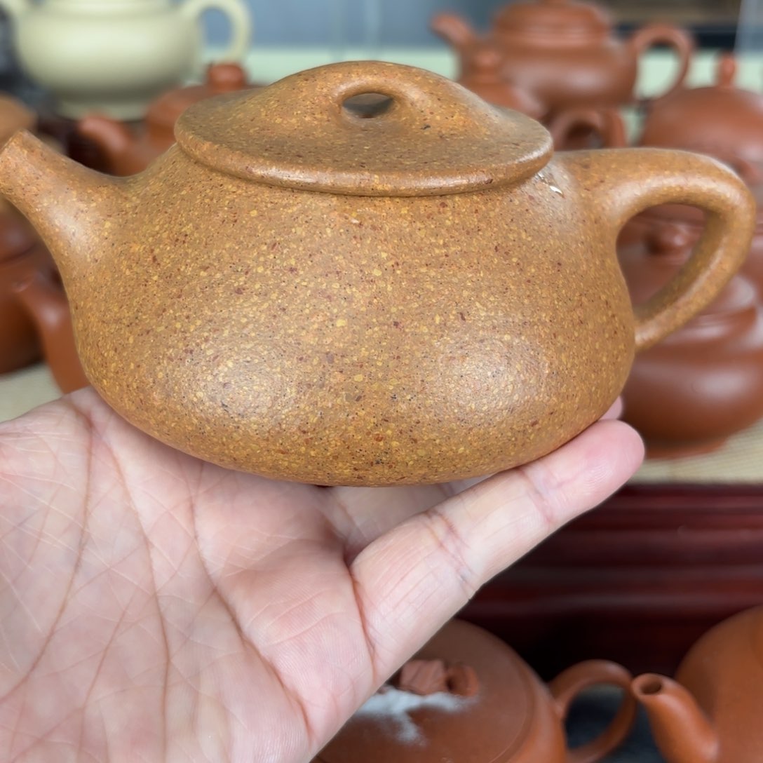紫砂茶壶我****¥梨皮黄段景州