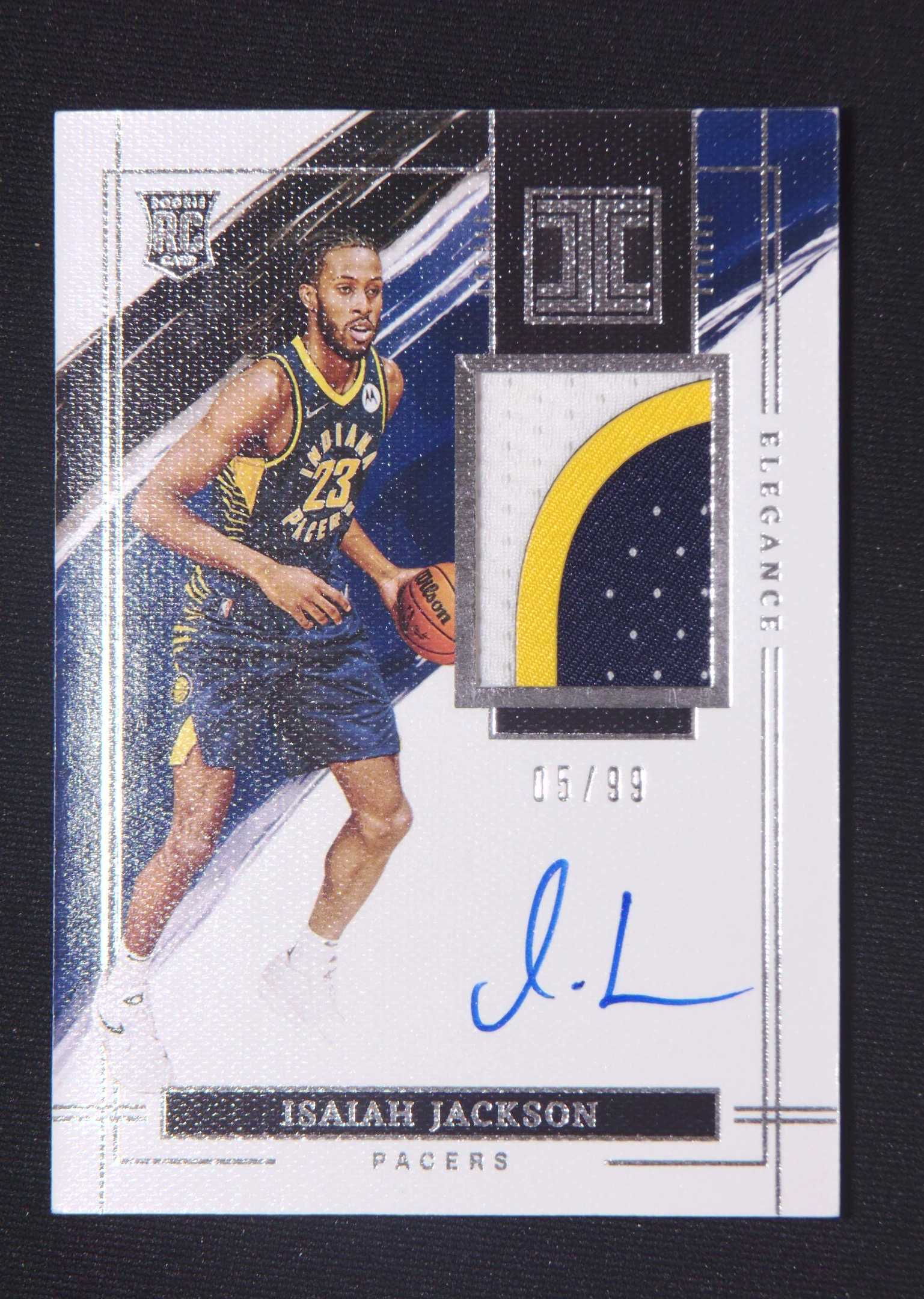 【直播开价】以赛亚杰克逊 限量99编 卡签 亲笔签名 球星卡包邮