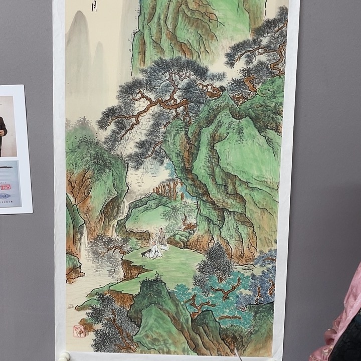 国画纯手绘国画山水画闪购链接