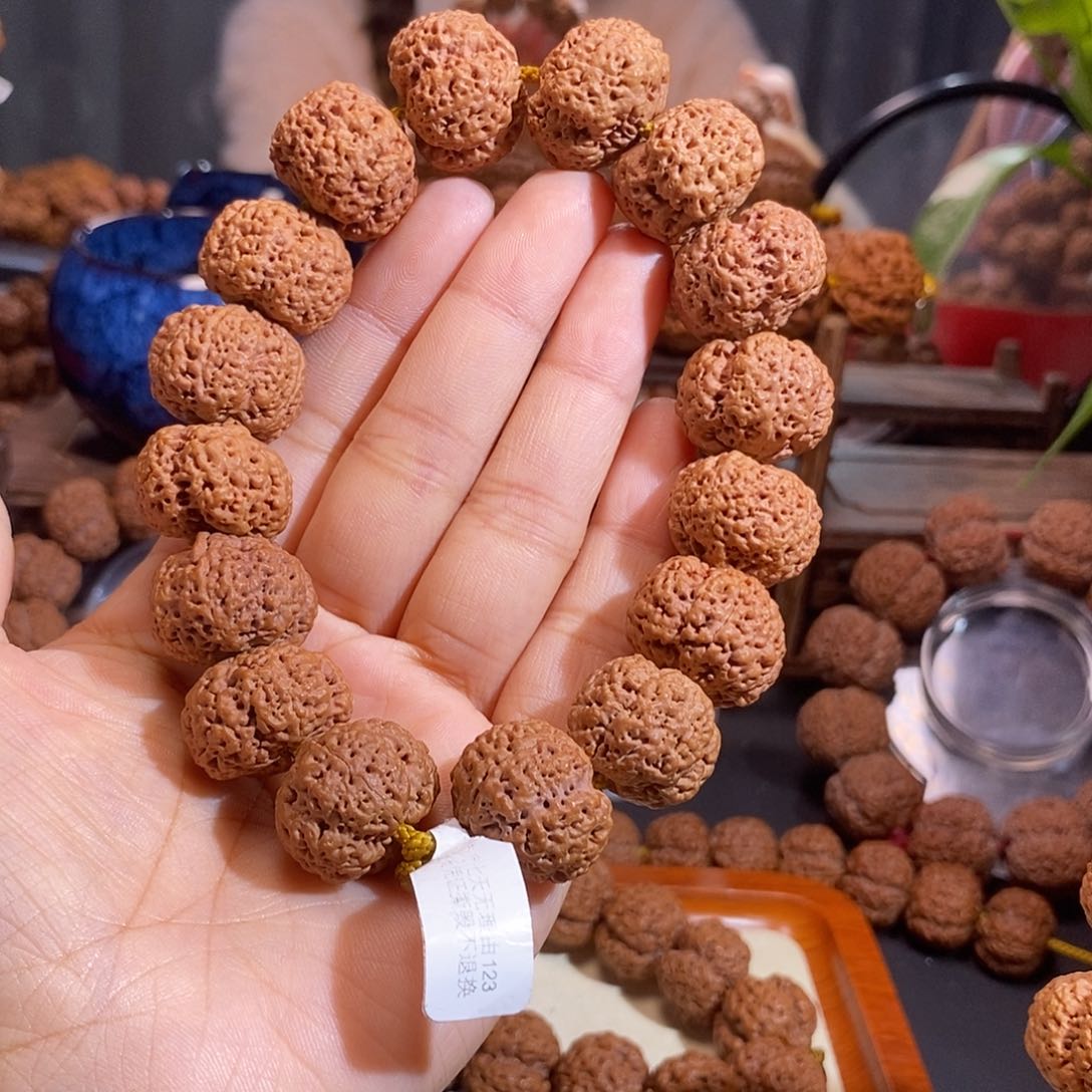 金刚菩提手串四叶草21mm