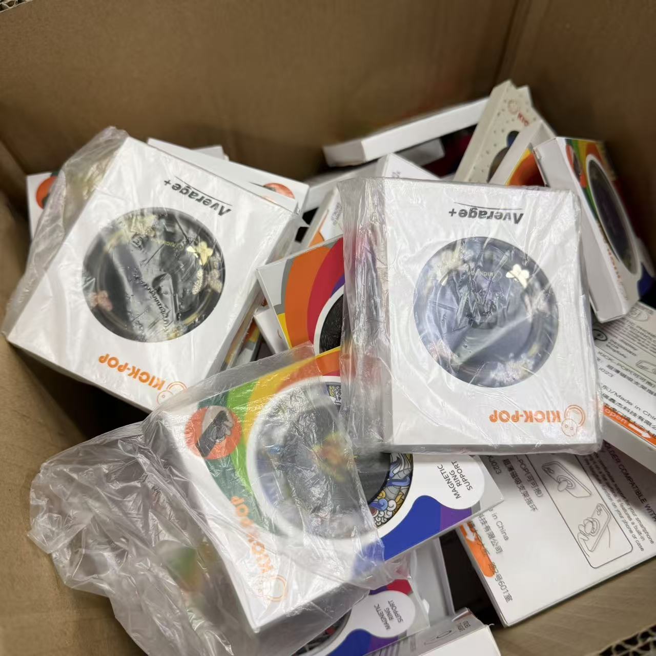 未拆封 Apple/苹果 KICKPOP可可抱磁吸支架桌面指环超薄款指环