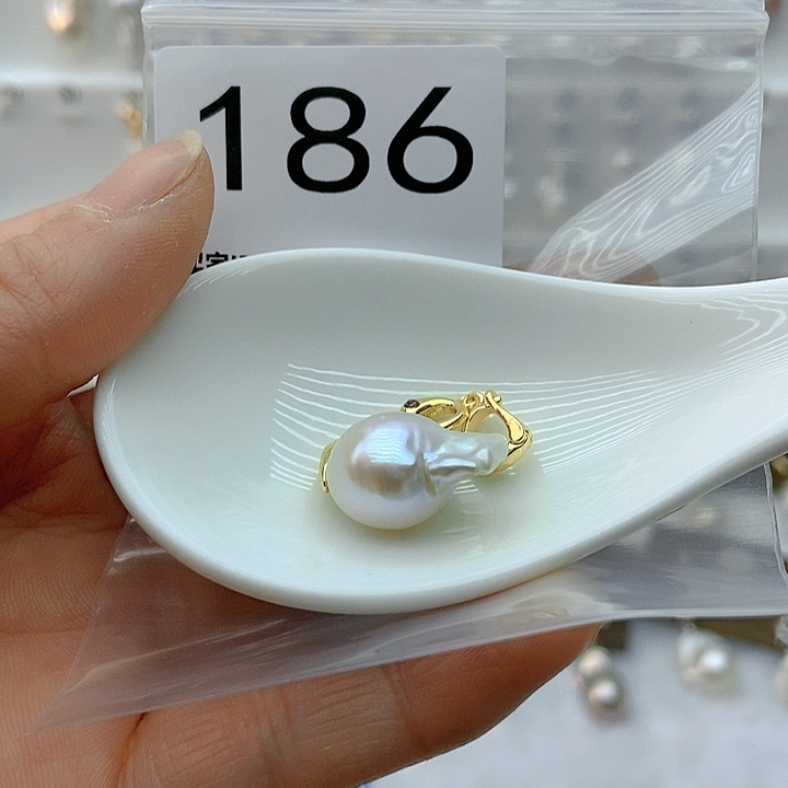 淡水珍珠颈饰银S925镶嵌