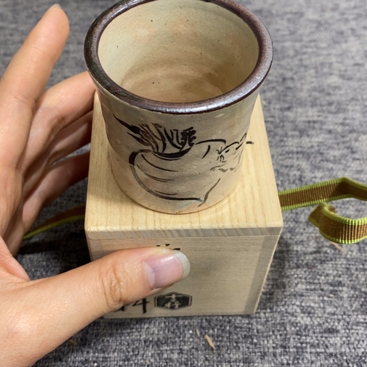 紫砂茶杯非常漂亮好看的碗