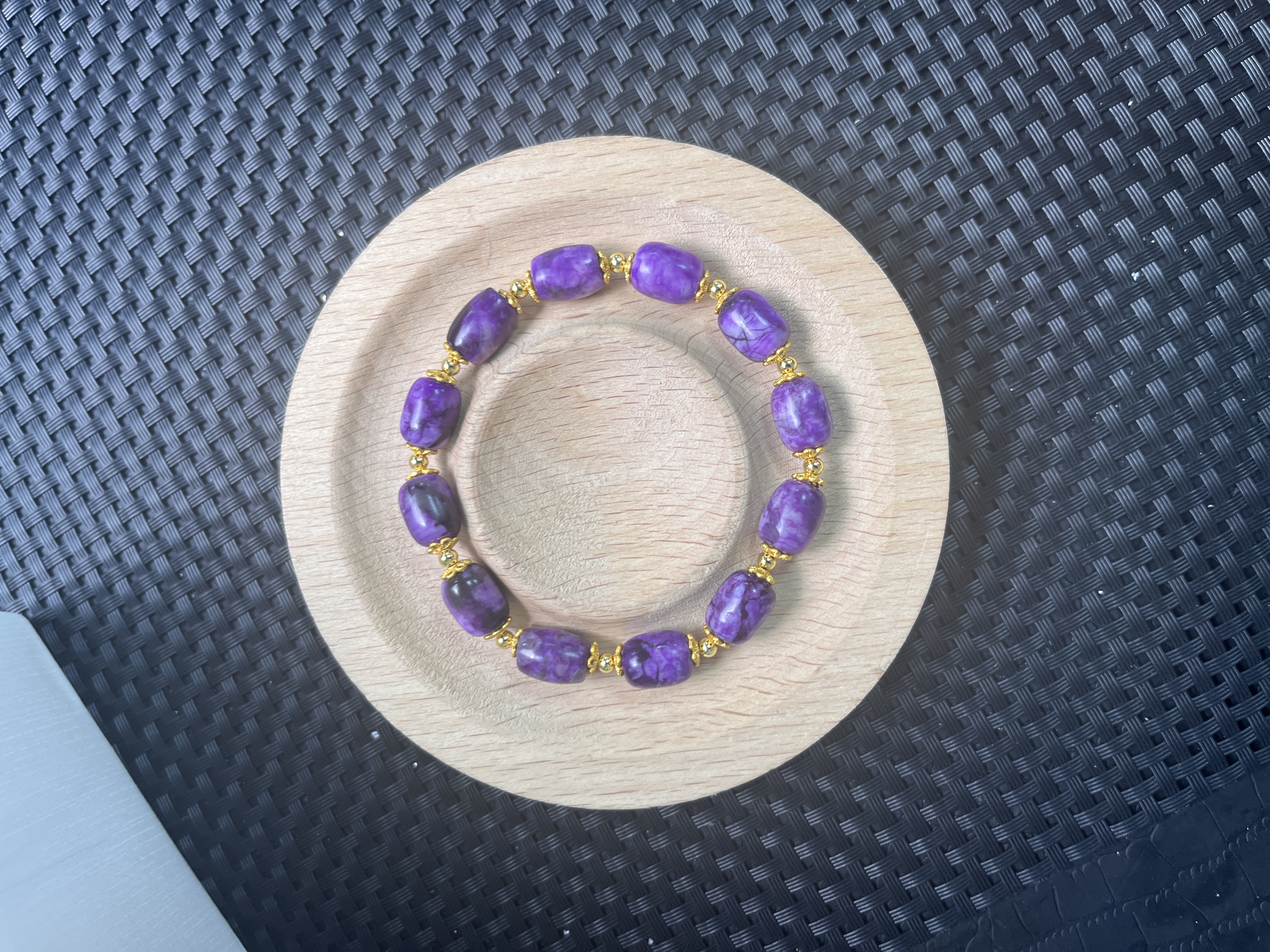 H17典藏级丝绒枣舒DIY款手串时尚百搭女款