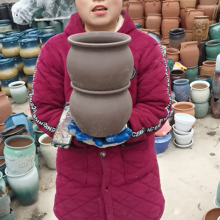 口18高16瑕疵两个盆子