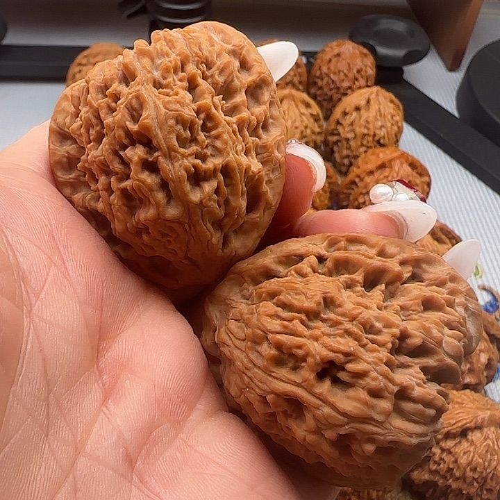 把件文玩核桃天残角南疆