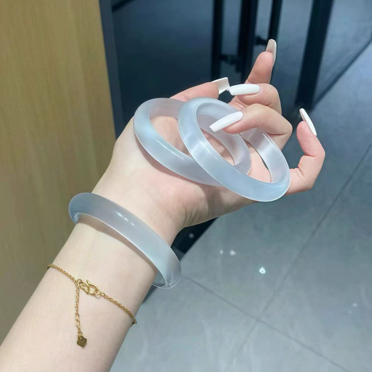 纯天然特色猫眼手镯