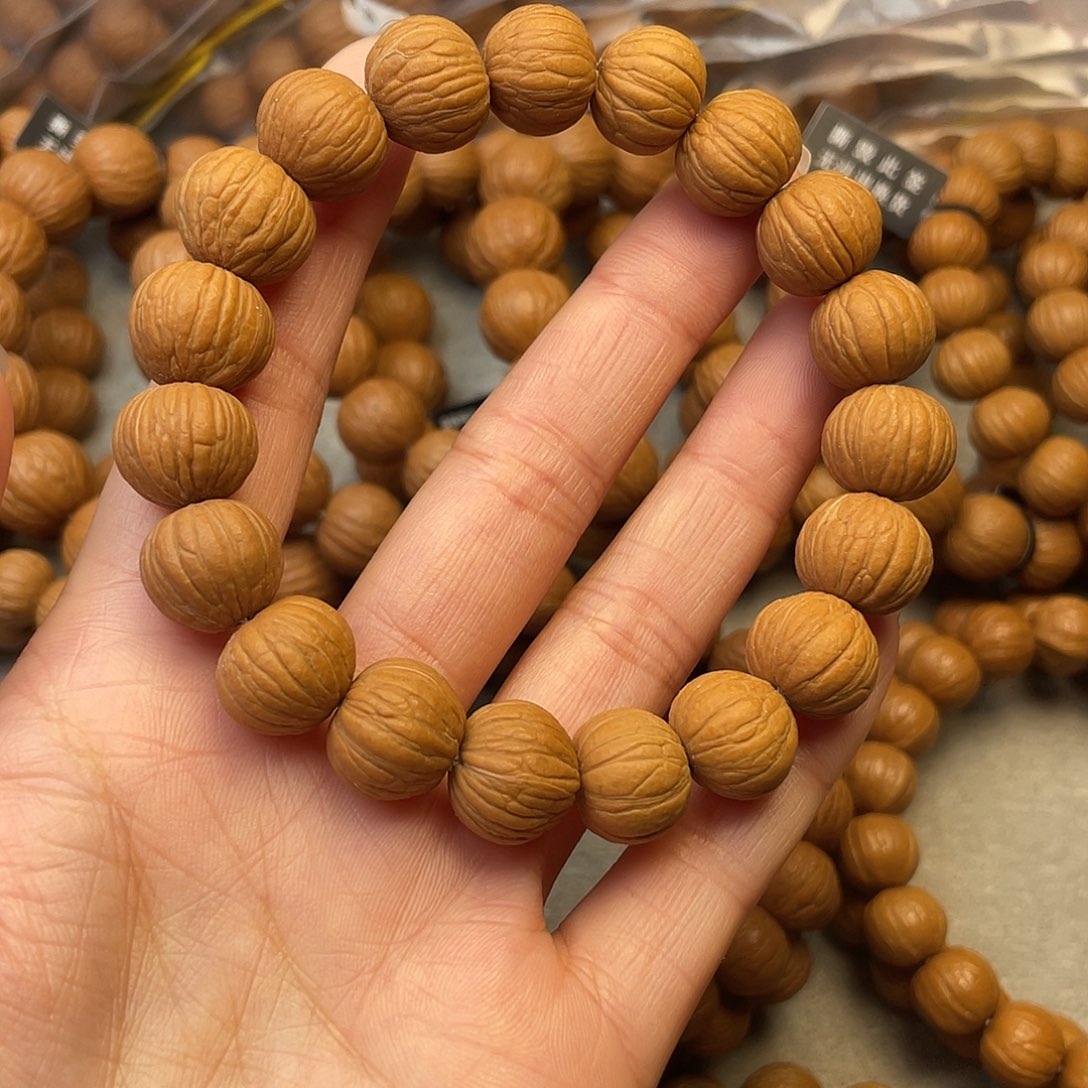 手串猴头核桃土豪原皮原色