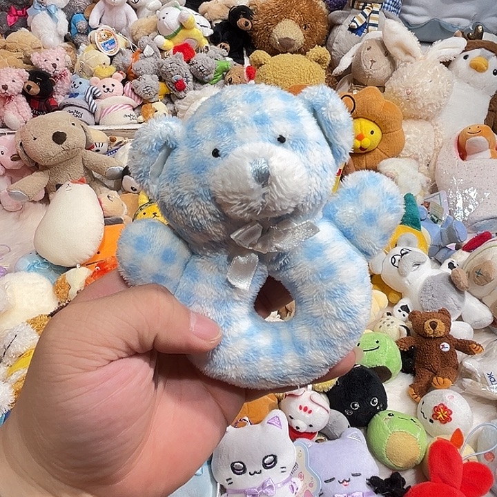 毛绒摇铃安抚哈哈哈哈哈