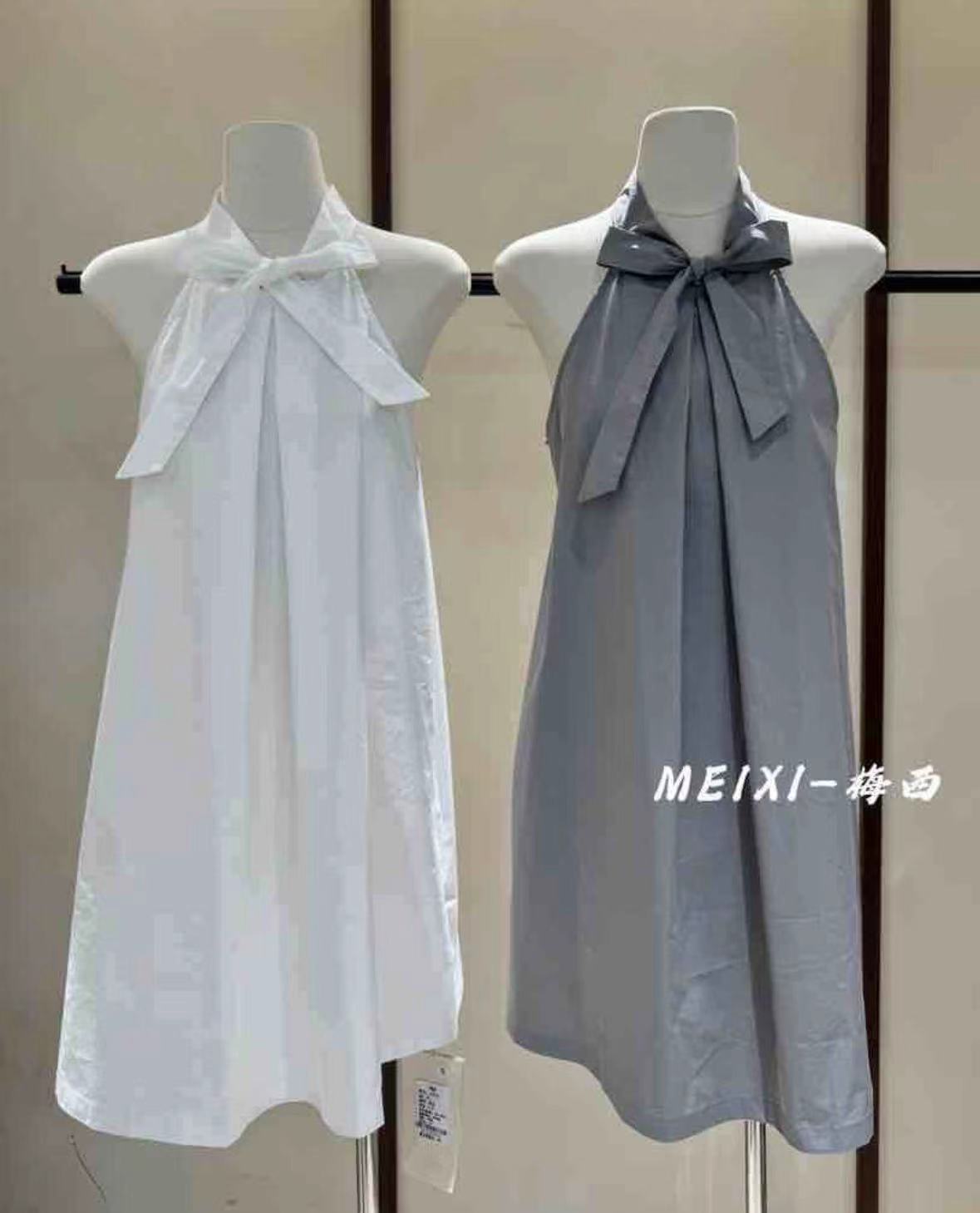 米古古MX#520151#福 法式挂脖设计感小香风上衣