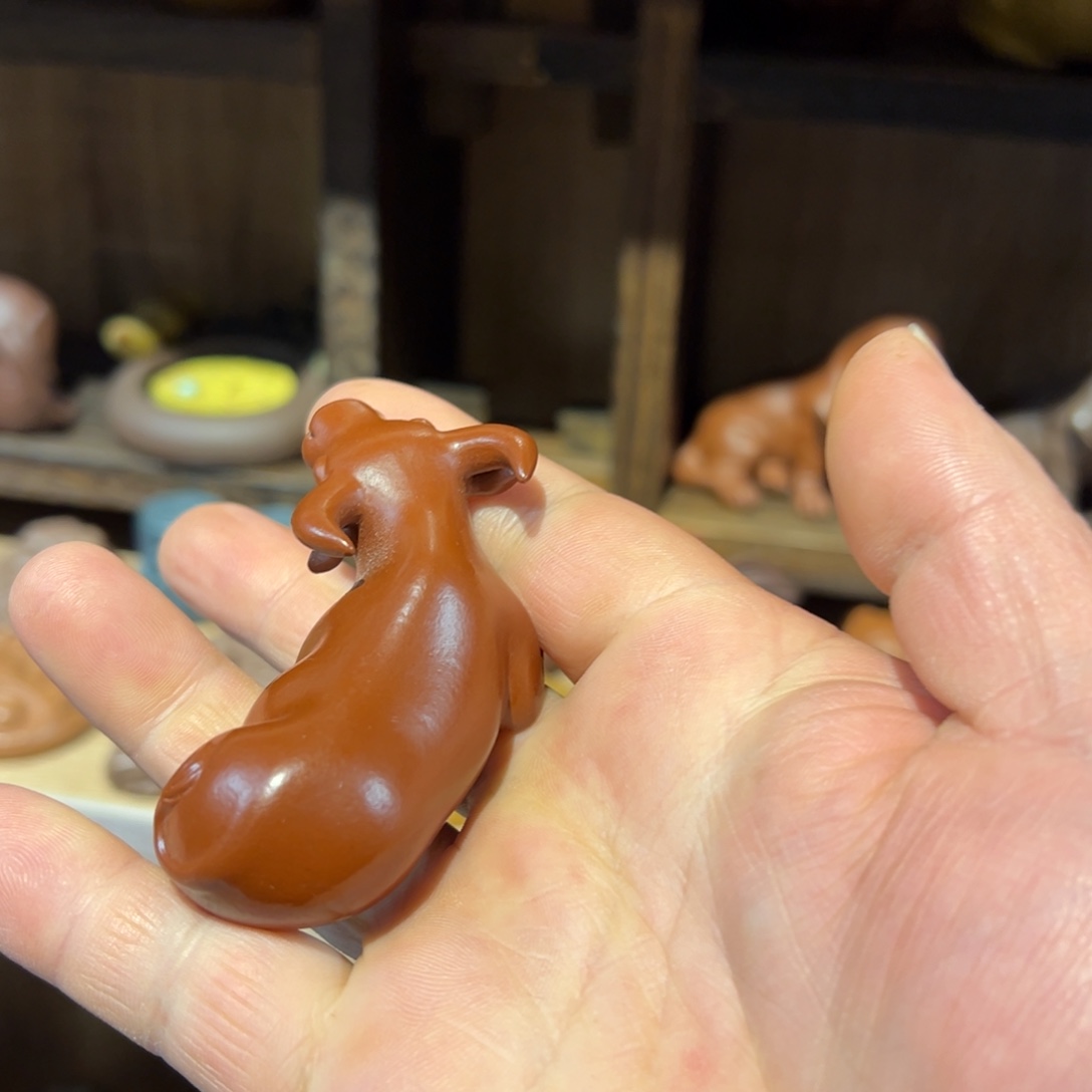 盼***盼紫砂茶宠紫砂茶宠 微瑕