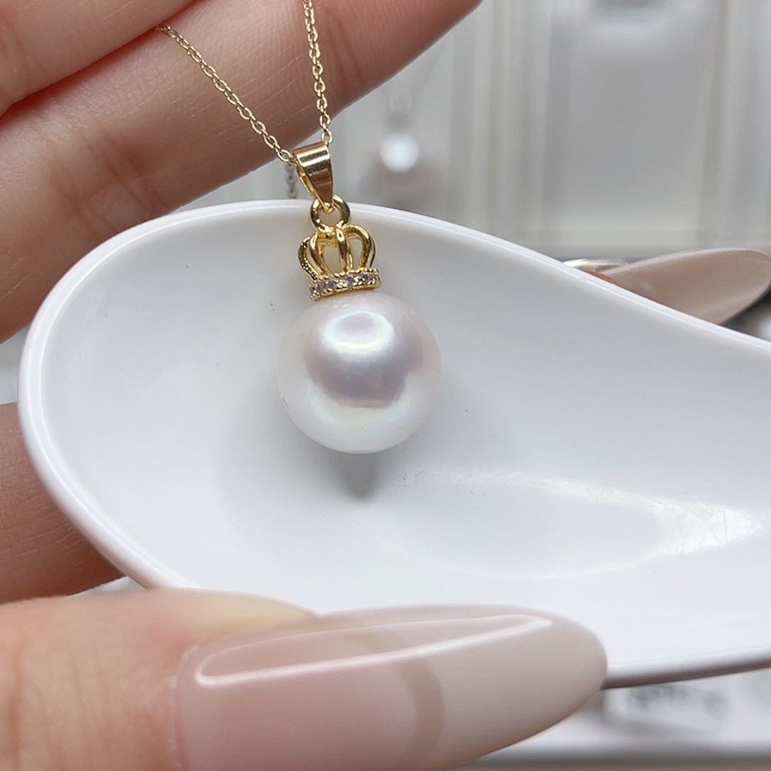 淡水珍珠未镶嵌吊坠(赠链)