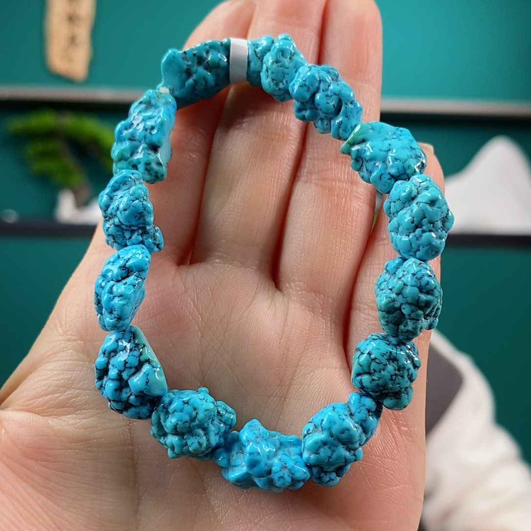 绿松石珠宝奇石未镶嵌