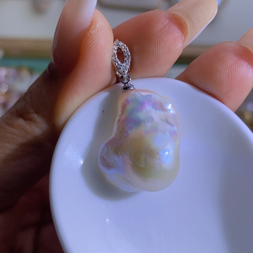 【闪购商品】淡水珍珠天然珍珠（微瑕）随机合金