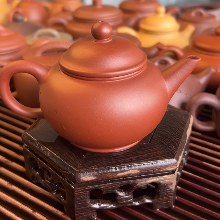 紫砂茶案红皮龙水平160cv