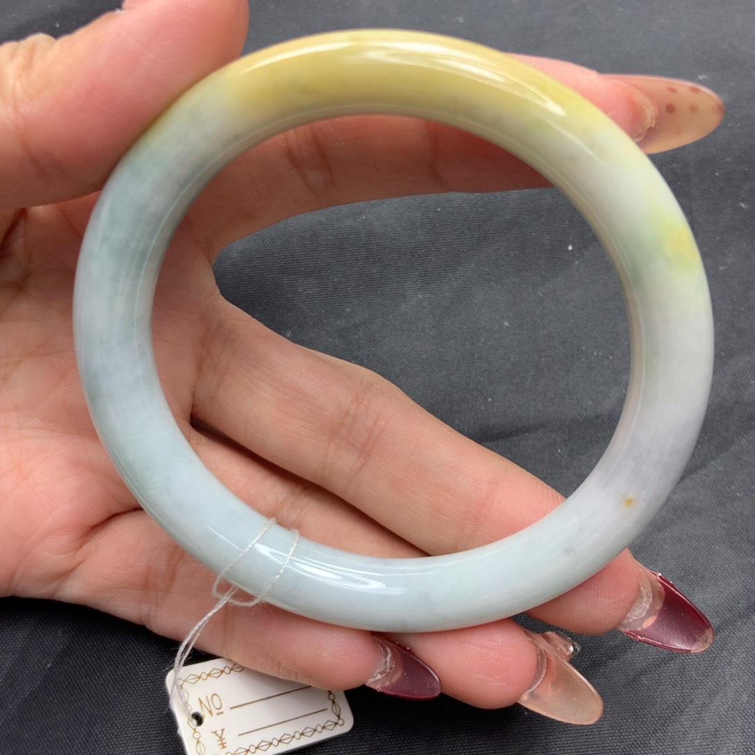 翡翠手镯未镶嵌58:6圈口