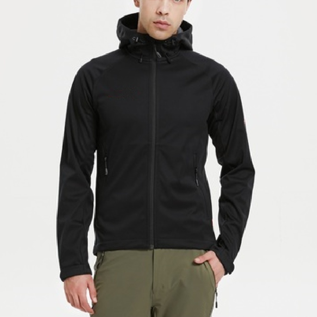 SC25987秋季户外防风防泼水加绒耐磨徒步登山运动软壳外套