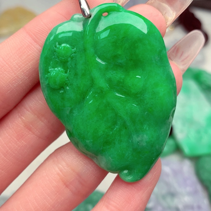 翡翠吊坠(不含链)未镶嵌
