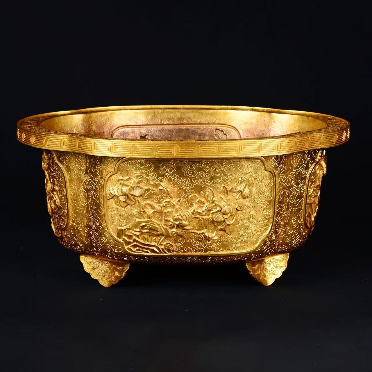 仿古金属搪瓷器具铜品（F519)