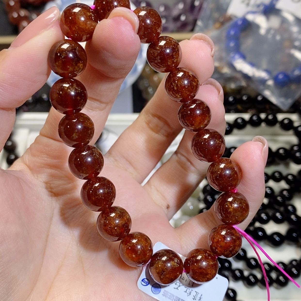 【闪购商品】水晶手链未镶嵌橙石榴289