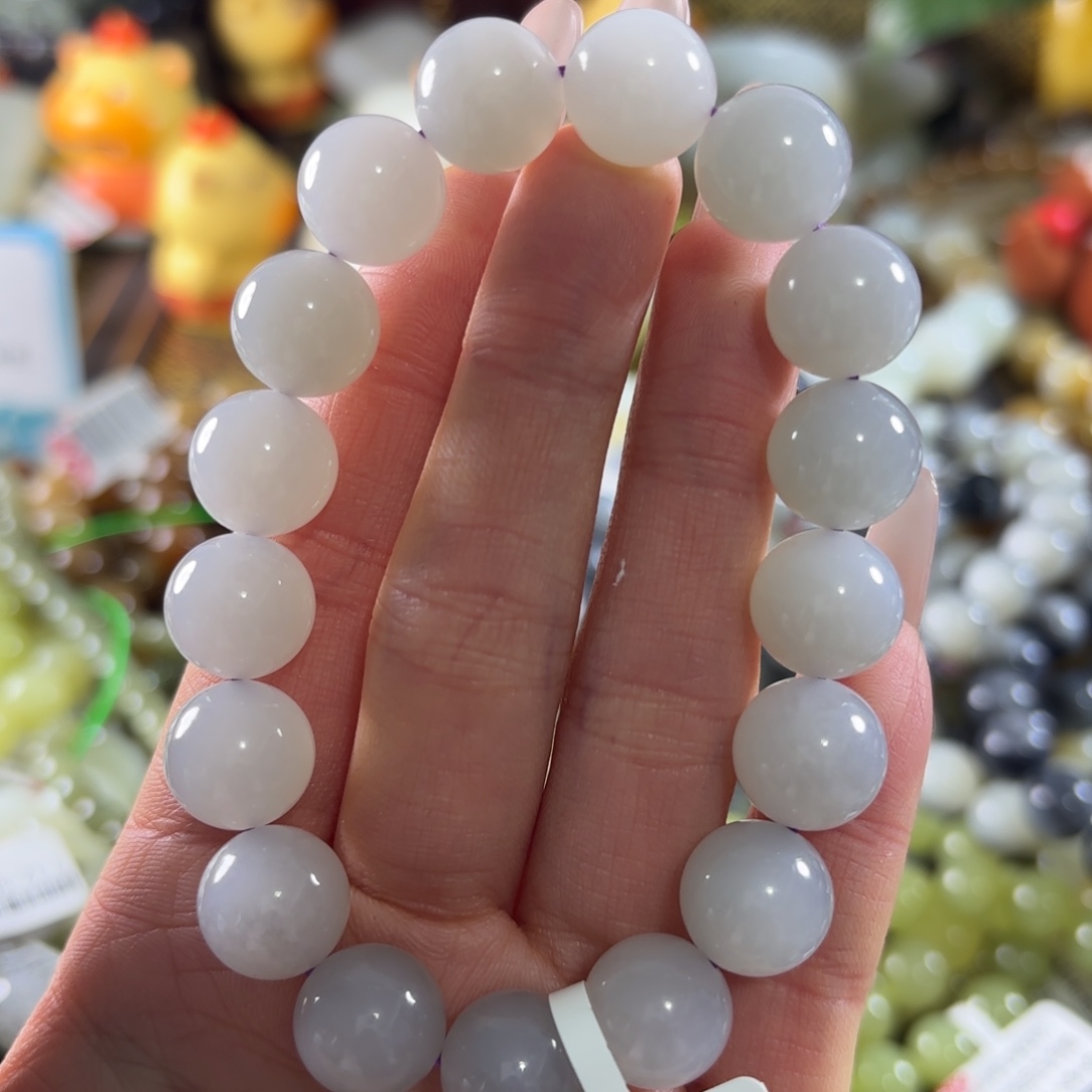 和田玉未镶嵌手串121