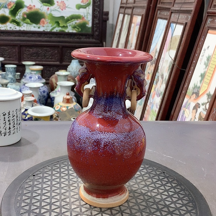 陶摆件博古架陶瓷摆件