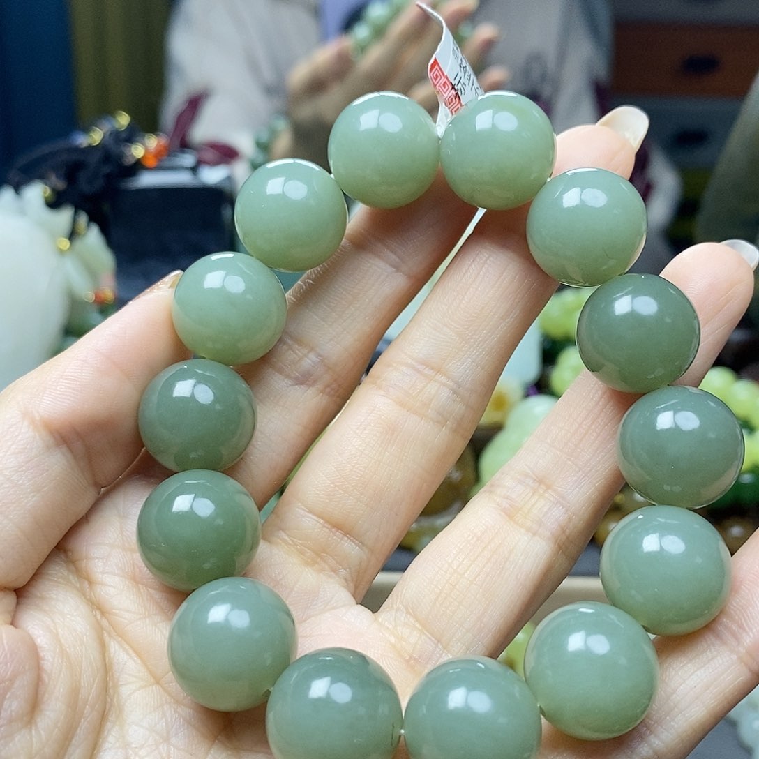 和田玉手链未镶嵌