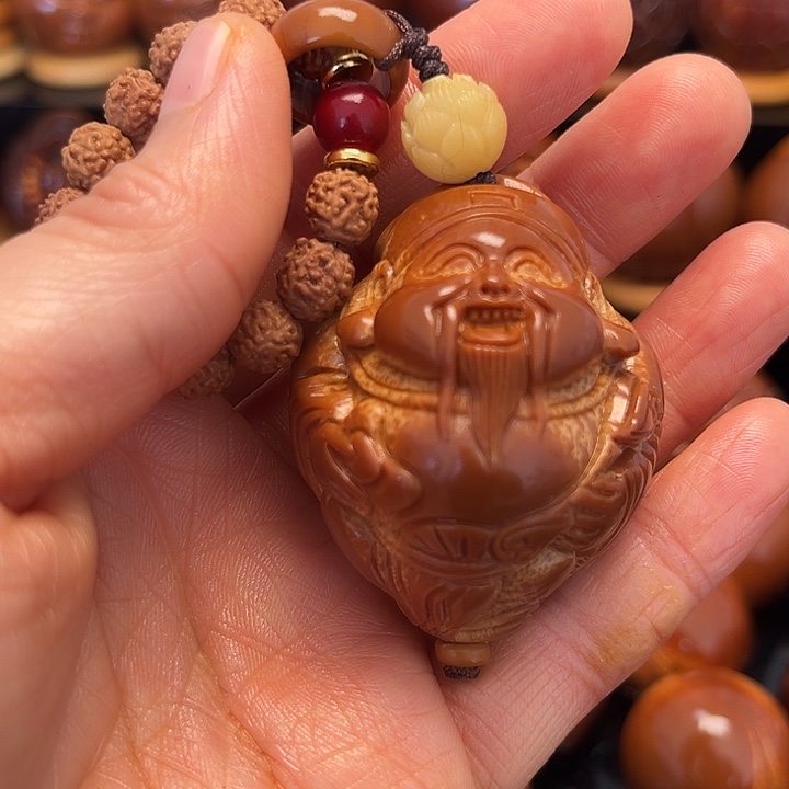 橄榄核手串/手链财神一个88