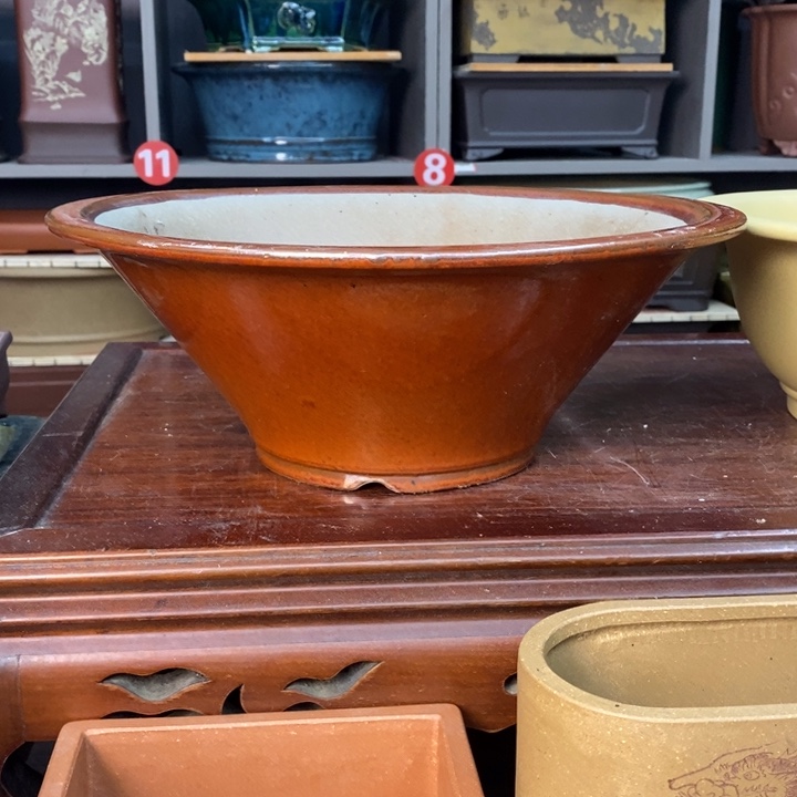 阳*宜兴紫砂花盆