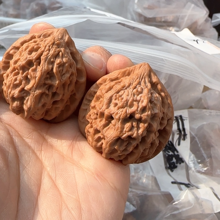 文玩核桃吊坠语****L望瓶梅37