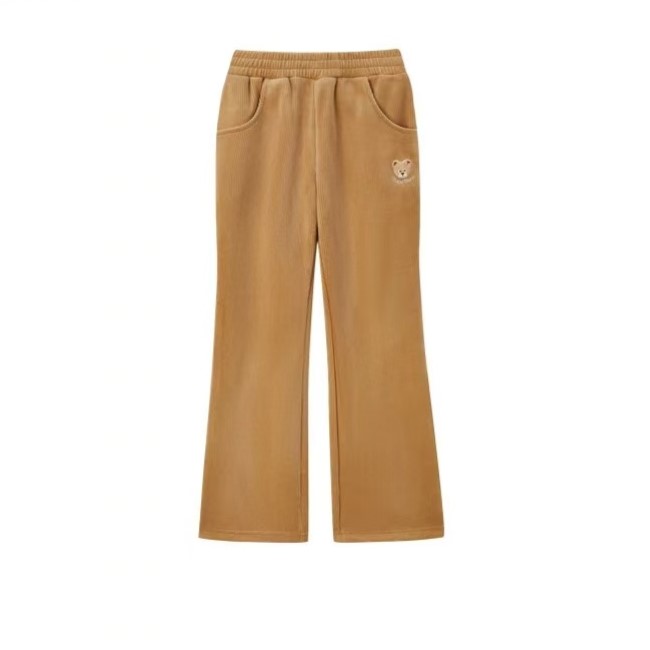 卡通小熊童装秋冬女童舒适好穿百搭儿童针织裤