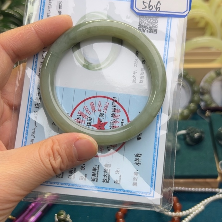 和田玉颈饰未镶嵌56.6圈围8073