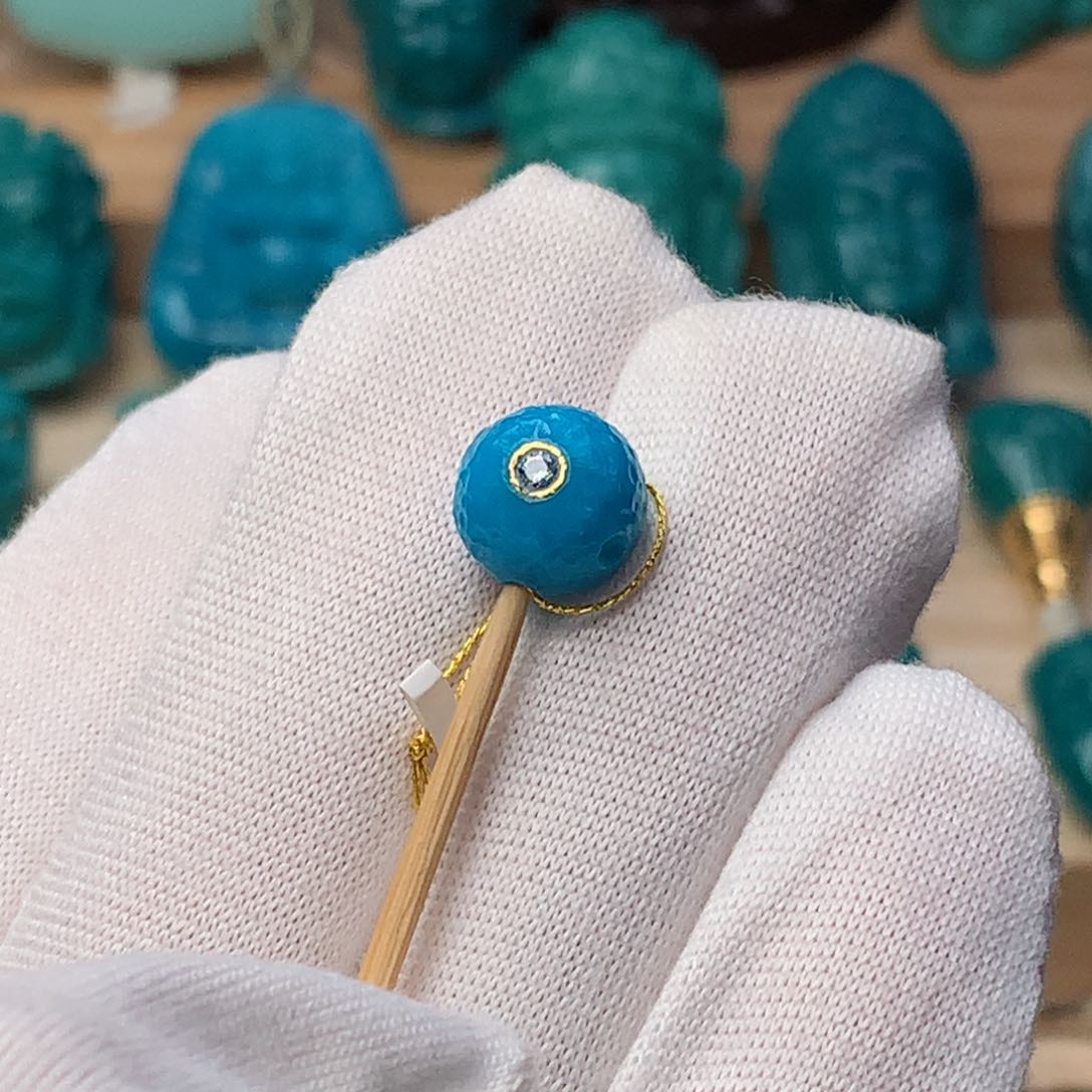 绿松石珠宝奇石未镶嵌