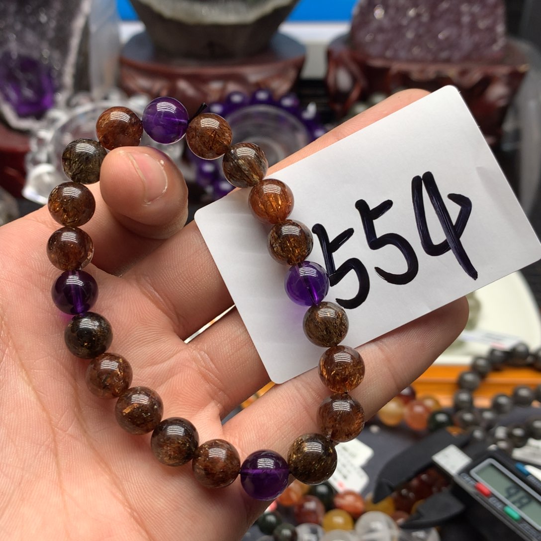 水晶手链未镶嵌天然