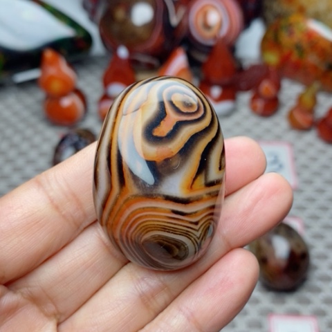 未镶嵌玛瑙/玉髓珠宝奇石春*里打孔不退不换