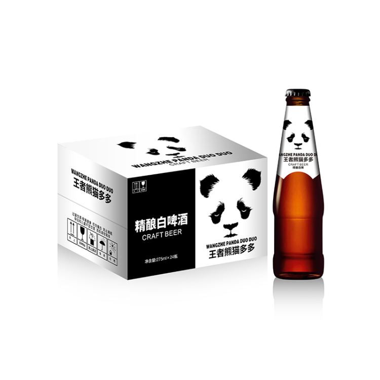 王者熊猫 精酿白啤275ml/瓶