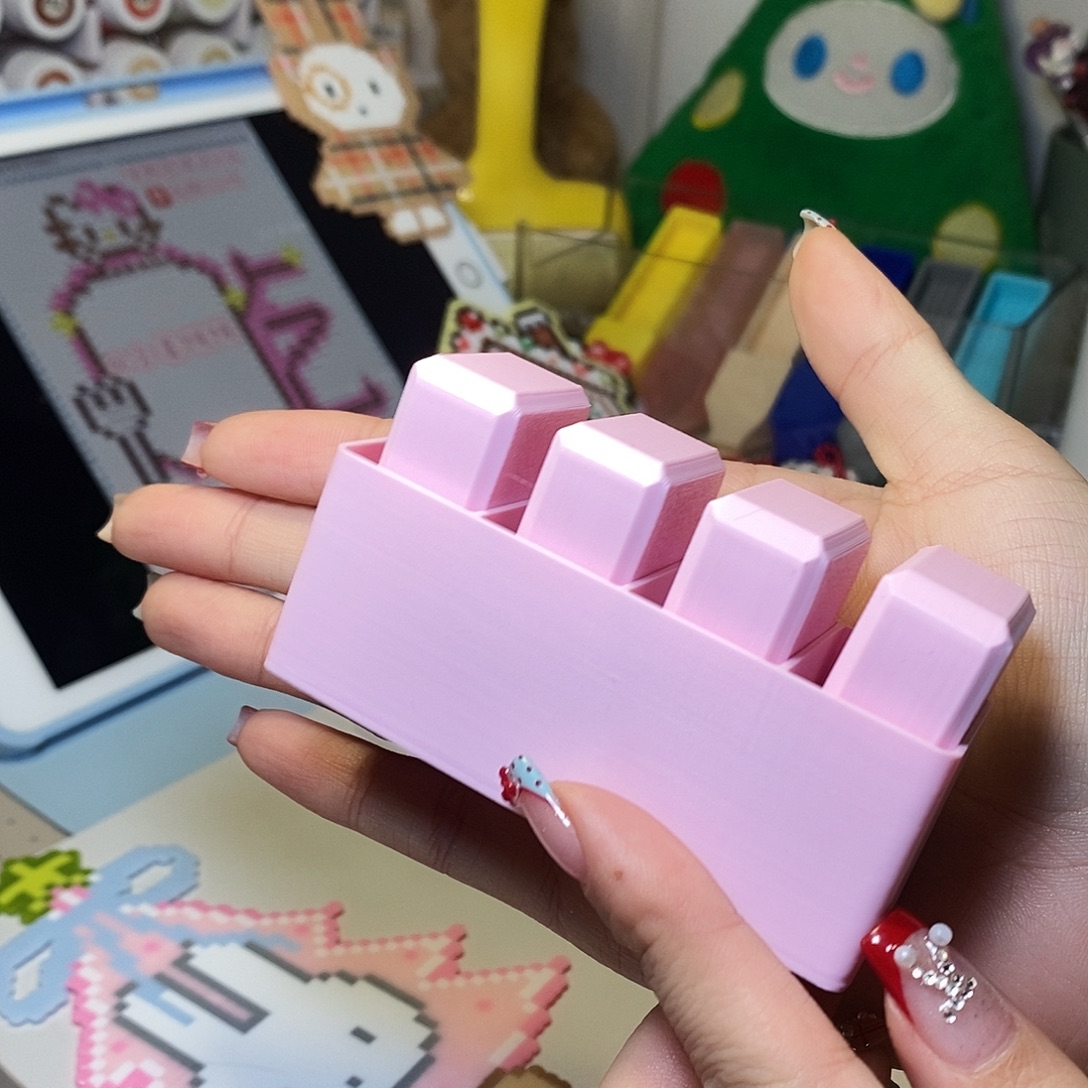 哑光粉小鼻嘎套装