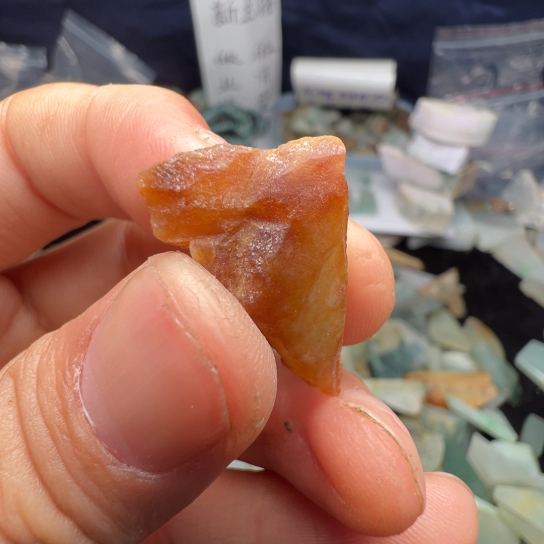 翡翠裸石缅甸翡翠A货