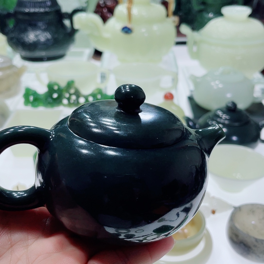 和田玉（青玉）把件未镶嵌